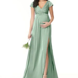 Azazie Agave Allessia Maternity Bridesmaid Dress Size A8
